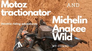 motoz rallz michelin anakee wild review [upl. by Ynney952]