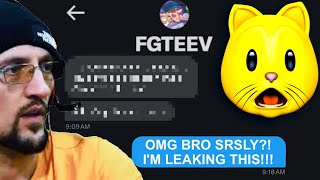 I EXPOSED FGTEEV IN 4K WITH LEAKED DMS [upl. by Cohn]