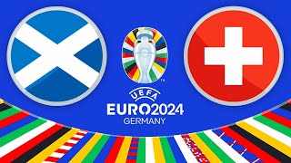 EURO 2024 · Schottland – Schweiz · Fussball EM Highlights EA FC  PS5  4K  UHD  15 [upl. by Yekim935]