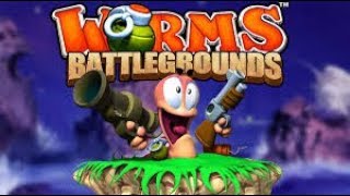 WORMS BATTLEGROUNDS PS4 En Español ¡¡ VAMOS A COMER GUSANOS  1 [upl. by Newsom]