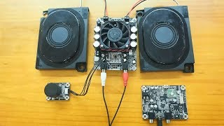 How To Connect Bluetooth Receiver BoardVolume Control Module To WONDOM Amplifier [upl. by Ettevad]