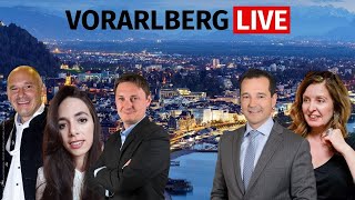 Vorarlberg LIVE mit Peter Halder Tanja Mally Gerald Loacker und Caroline Heinzle [upl. by Kartis]