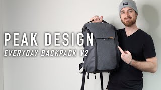 The bag is a GAME CHANGER  Peak Design Everyday Backpack V2 In Depth Review [upl. by Ulu111]