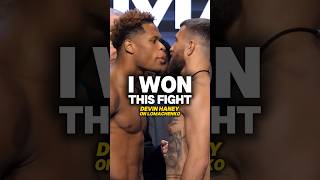 Devin Haney on the Lomachenko Fight “I WON THIS FIGHT”🚨 [upl. by Kolnos]