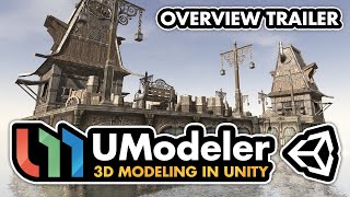 UModeler  3D Modeling in Unity [upl. by Aluk]