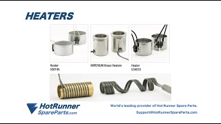 HEATERS for HUSKY MoldMasters Männer MHT and all OEM Hot Runners  HotRunnerSparePartscom [upl. by Valli]