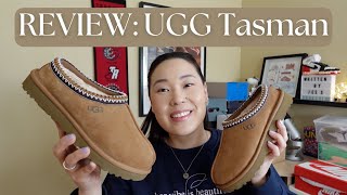 REVIEW UGG Tasman Slipper  Chestnut  WORTH THE HYPE [upl. by Freddy]