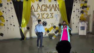 Anchoring at freshers party AAGMAN 2k23 at sitwest 71023 [upl. by Aissac]