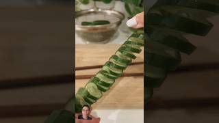 korean cucumber salad – korean vegetarianfoodsshortvideonursodinpolando [upl. by Archibaldo]