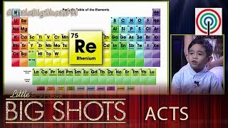 Little Big Shots Philippines 4yearold Renzo  The Kiddie Chemistry Guru [upl. by Corley]