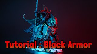 HOW TO PAINT BLACK ARMOR  CHAOS UNDIVIDED [upl. by Itnahsa517]