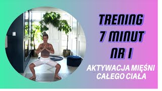 Trening 7 minut NR 1  aktywacja mięśni całego ciała [upl. by Anahc]