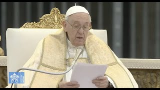 Pope Francis full homily at Mass of beatification of John Paul I  Sep 4 2022 [upl. by Gerbold]