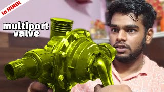 How to use 1000 LPH MULTIPORT VALVE  How to Install  COMMERCIAL RO PLANT [upl. by Anialed]