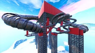 MEGA TOBOGGAN FORTNITE [upl. by Sulihpoeht]