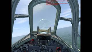 IL2 Sturmovik Cliffs of Dover  Hurricane vs He111 FPS Benchmark Test Mission Track in 10014101 [upl. by August484]