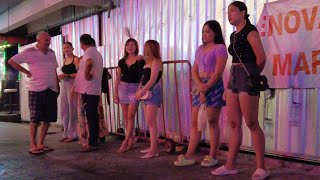 4k Nightlife on Pattaya Walking Street 2024 [upl. by Anayad182]