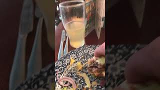 Wetherspoons ultimate burger  chips amp pint for £1146 foodeatchipsburgertre trendingyoutube [upl. by Lutero]