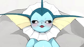 Vaporeon Breeding Comic Dub [upl. by Dolorita974]