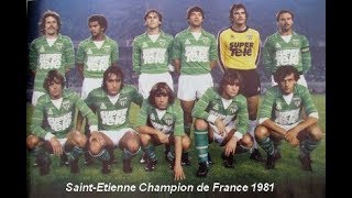 ASSE  les buts de Michel Platini [upl. by Nevile787]