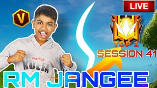 L I V E 🔴 NEW RANK 🎯 SESSION S41🔥  KYA HAM LOG TOP 1 PAHUCH SAKTEY HAI [upl. by Justino335]