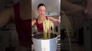 Pasta limone e caciocavallo affumicato ❤️recette shorts cooking vlog [upl. by Schott]