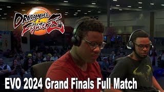 EVO 2024 Dragon Ball FighterZ Grand Finals Hikari vs INZEM Full Match [upl. by Aeneg85]