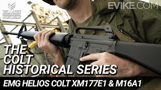 The Colt Historical Series  EMG Helios Colt XM177E1 amp M16A1 AEGs Review [upl. by Derreg125]