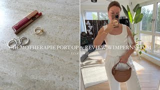 CHEMOTHERAPIE PORT OP GRWM REVIEW WIMPERNSERUM amp FIRST AUTUMN OUTFIT  VLOG NO 35 [upl. by Zetrac]