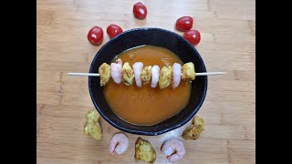 Currysuppe á la Surf n Turf von unserer selbstgemachten Currysauce – kalt und warm ein Gedicht [upl. by Eceinhoj390]