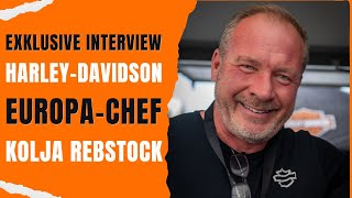 Interview mit Kolja Rebstock HarleyDavidson Europa Chef  European Bike Week [upl. by Nednal128]