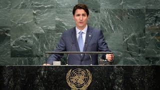 FULL SPEECH Trudeau addresses UN General Assembly [upl. by Rutan379]