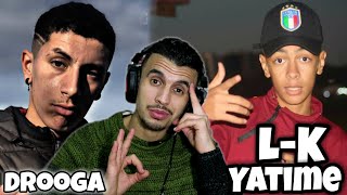 LK  Yatime Clip Officiel  DroogaAntonio Banderas Officiel Music Vidéo  Reaction [upl. by Nidya]