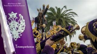 Cuaresma 2018 Ensayo de los Trompeteros Nazareno Linares [upl. by Onivag913]