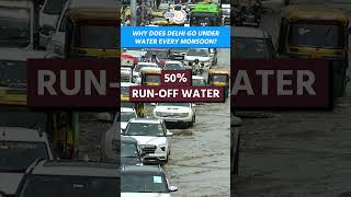 Why does Delhi suffer from Water Logging Every Year [upl. by Bille505]