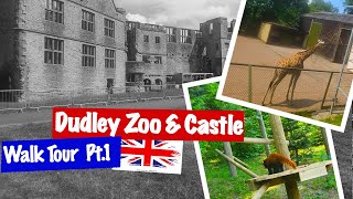 A walk Tour of the Dudley Zoo and Castle United Kingdom  PT1 4K [upl. by Ardien45]