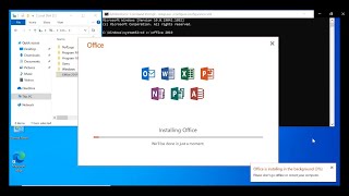 Configure and Install Office 20192021O365 Apps with ODT  StepbyStep Guide [upl. by Adnohsal]