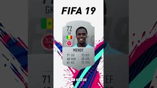 Édouard Mendy  FIFA Evolution FIFA 18  FIFA 22 [upl. by Hesky]