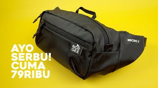 Waistbag di Bawah 100 ribu Norgee Micro 2  GEAR REVIEW [upl. by Anad]