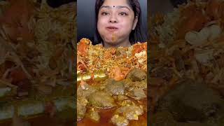 big thali eating challange Maddy eatsfood eating videofood lov ersbriyani eating video [upl. by Zarah]