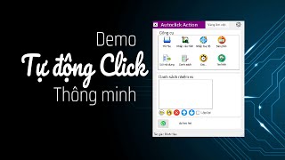 Demo phần mềm tự động click phát triển bởi Tin Học Sóc Nâu [upl. by Yrocej448]