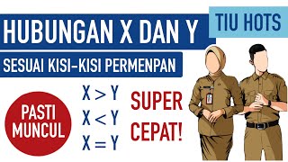 PASTI MUNCUL SOAL SKD CPNS HUBUNGAN X DAN Y  TIU HOTS [upl. by Letsyrhc991]