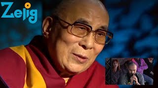 Fabio Celenza doppia il Dalai Lama LIVE  ZELIG TIME  ZeligTv [upl. by Ainosal]