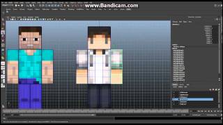 Minecraft  Maya  Tutorial  How to Build Your Character Episode 3  Rig Prep [upl. by Eecart]