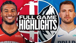 ROCKETS at MAVERICKS  FULL GAME HIGHLIGHTS  October 31 2024 [upl. by Ysac]