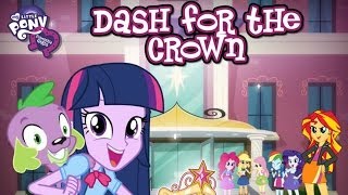 Lets Insanely Play Equestria Girls Canterlot High School Dash For The Crown Online [upl. by Chesna]