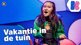 Vakantie in de tuin LIVE bij DE GROTE SHOW  Kinderen voor Kinderen [upl. by Lazos]