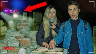 TAVOLA OUIJA IN UN CIMITERO ABBANDONATO FINALE SHOCK  GIANMARCO ZAGATO [upl. by Lotte]