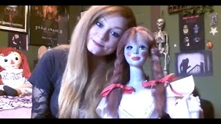 My Annabelle Doll Movie Prop The Conjuring DIY by Me [upl. by Eluk]