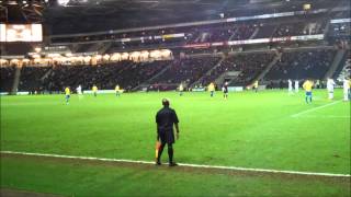 Coventry vs MK Dons Chris Maguire goal 2 [upl. by Ardnod]